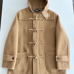 Men’s Ralph Lauren Wool Toggle Duffel Coat Size XL